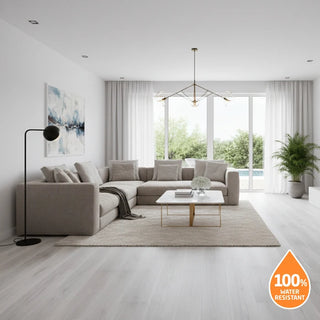 Floornity L91029 Scandinavian Oak - gulv i stue