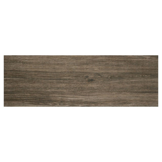 Porcelænsflise til inde/ude, Prime Mocha, 20,5 × 60 cm, brun, mat, trælook