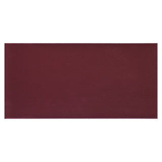 Porcelænsflise til inde/ude, Burgund, 14,8 × 30 cm, mat