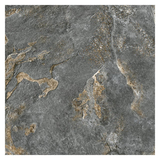 Porcelænsflise til inde/ude, Cersanit Stone Galaxy Mat, 59,8 × 59,8 cm, grå, mat, retificeret, stenlook