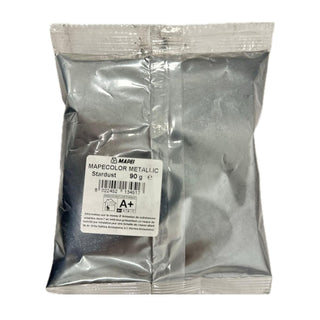 Pulverpigment til fugemasse, Mapecolor Metallic, stardust / mørk sølv, 90 g