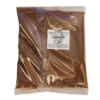 Pulverpigment til fugemasse, Mapecolor Metallic, red clay / kobber, 90 g