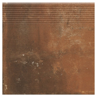 Trappeflise i porcelænsstentøj, Piatto Red, 30 × 30 cm, mat
