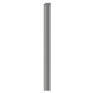 Højreprofil til lamelpaneler, ekstruderet polystyren, Vox Linerio S-Line, 2650 × 35 × 12 mm