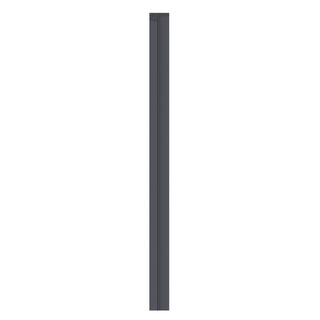 Venstre afslutningsprofil til lamelpaneler, ekstruderet polystyren, Vox Linerio S-Line, 2650 × 28 × 12 mm