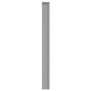 Venstreprofil til lamelpaneler, ekstruderet polystyren, Vox Linerio M-Line, 2650 × 42 × 12 mm