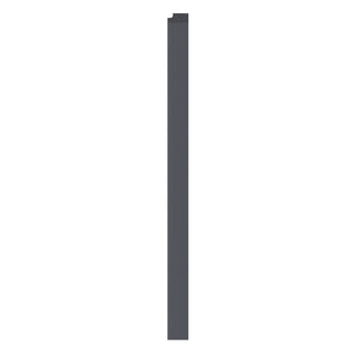 Højreprofil til lamelpaneler, ekstruderet polystyren, Vox Linerio M-Line, 2650 × 26 × 12 mm