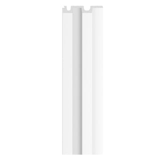Dekorativt lamelpanel, ekstruderet polystyren, Vox Linerio L-Line, 2650 × 122 × 21 mm