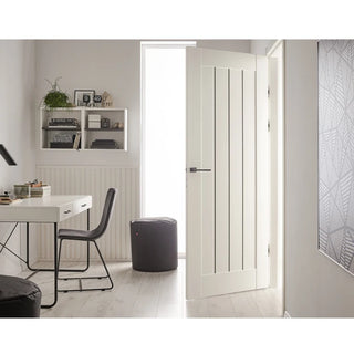 Dekorativt lamelpanel, ekstruderet polystyren, Vox Linerio L-Line, 2650 × 122 × 21 mm