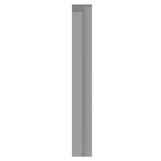Venstreprofil til lamelpaneler, ekstruderet polystyren, Vox Linerio L-Line, 2650 × 61 × 21 mm