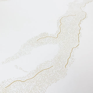 Porcelænsflise til inde/ude, Emma Gold, 60 × 120 cm, blank, retificeret, marmorlook;  1,44 m2/pakke