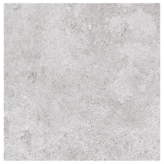 Porcelænsflise til inde/ude, True White, 59,5 × 59,5 cm, mat, rektificeret, stenlook