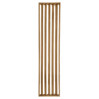 Dekorativt justerbart lamelpanel, varmebehandlet fyr, Inco Industry, 2700 × 582 × 100 mm