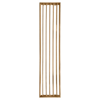 Dekorativt justerbart lamelpanel, varmebehandlet fyr, Inco Industry, 2700 × 582 × 100 mm