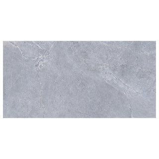 Porcelænsflise til inde/ude, Gran Venice Silver, 60 × 120 cm, mat, rektificeret, stenlook