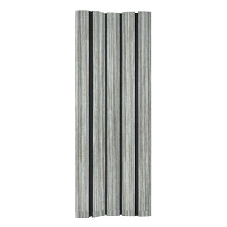 Fleksibelt dekorativt lamelpanel, hård polymer, Wood Class RFE881, 2700 × 63,3 × 23,8 mm
