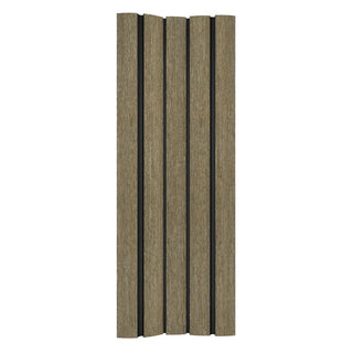 Fleksibelt dekorativt lamelpanel, hård polymer, Wood Class RFE902, 2700 × 63,3 × 23,8 mm
