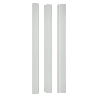 Dekorativt fleksibelt lamelpanel, hård polymer, Wood Class RFE001, 2700 × 63,3 × 23,8 mm