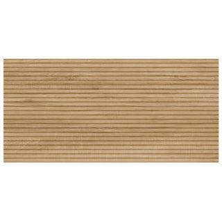 Porcelænsflise til inde/ude, dekor Slonwood Walnut, 60 × 120 cm, mat, rektificeret