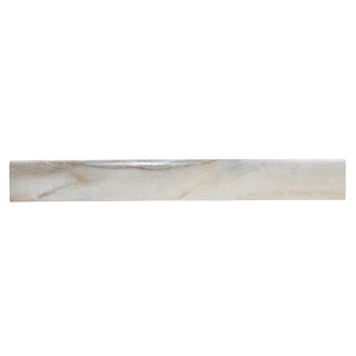 Sokkelflise i porcelænsstentøj, Plazzo, marmorimitation, mat, 7,5 × 60 cm