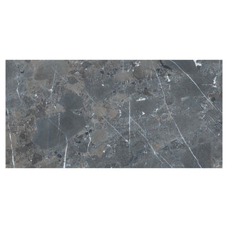 Porcelænsflise til inde/ude, 3524 Sasso Grey, 60 × 120 cm, mat, rektificeret, stenlook