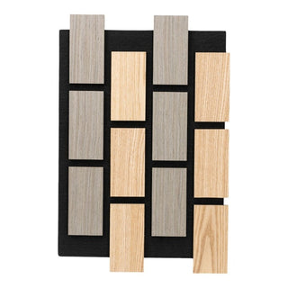 Dekorativt akustikpanel, MDF + filt, Naimeed D6774, 600 × 400 × 21 mm