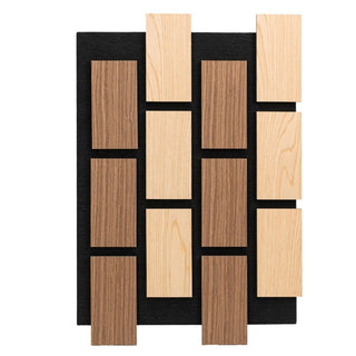 Dekorativt akustikpanel, MDF + filt, Naimeed D6775, 600 × 400 × 21 mm