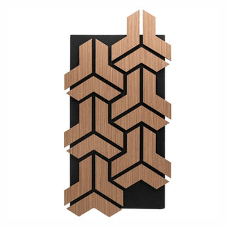 Dekorativt akustikpanel, MDF + filt, Naimeed D6761, 900 × 450 × 18 mm