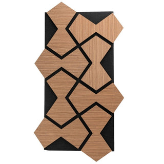 Dekorativt akustikpanel, MDF + filt, Naimeed D6753, 850 × 480 × 18 mm