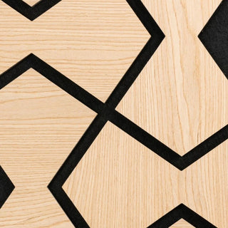 Dekorativt akustikpanel, MDF + filt, Naimeed D6754, 850 × 480 × 18 mm