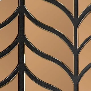 Dekorativt akustikpanel, glas + filt, Naimeed D6778, 900 × 800 × 12 mm