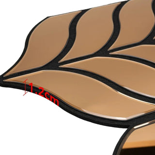 Dekorativt akustikpanel, glas + filt, Naimeed D6778, 900 × 800 × 12 mm