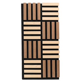 Dekorativt akustikpanel, MDF + filt, Naimeed D6773, 700 × 350 × 21 mm