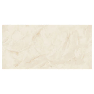 Porcelænsflise til inde/ude, Ozark Beige, 60 × 120 cm, blank, retificeret, marmorlook; 1,44 m2/pakke
