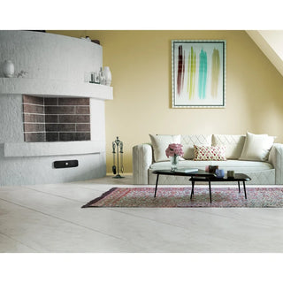 Porcelænsflise til inde/ude, E-Stone Bolzano Grey 3589, 60 × 120 cm, mat, stenlook (1 pakke = 1,44 m²)