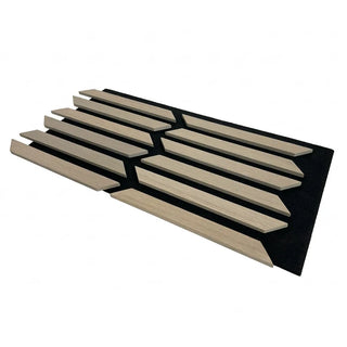 Dekorativt akustikpanel, MDF, Romscala Zaga 221, 640 × 310 × 18 mm; 5 stk