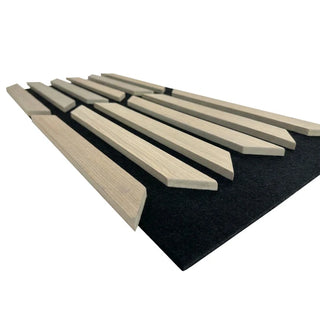 Dekorativt akustikpanel, MDF, Romscala Zaga 221, 640 × 310 × 18 mm; 5 stk