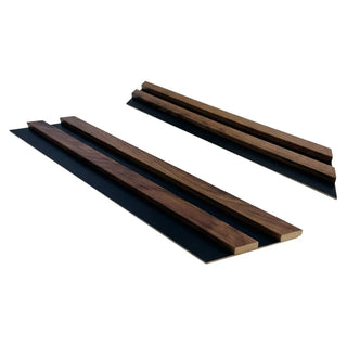 Dekorativt lamelpanel, MDF, Romscala Zig-Zag 230, 720 × 125 × 15 mm