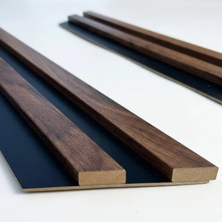 Dekorativt lamelpanel, MDF, Romscala Zig-Zag 230, 720 × 125 × 15 mm