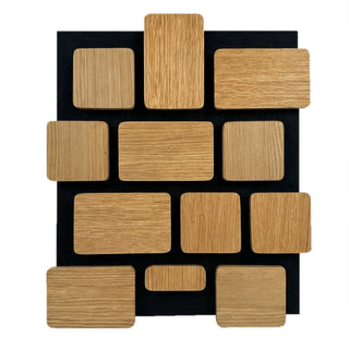 Dekorativt akustikpanel, MDF, Romscala Toscana 240, 525 × 440 × 18 mm
