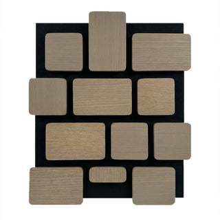 Dekorativt akustikpanel, MDF, Romscala Toscana 241, 525 × 440 × 18 mm
