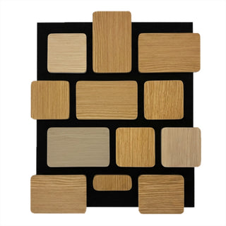 Dekorativt akustikpanel, MDF, Romscala Toscana Mixto 242, 525 × 440 × 18 mm