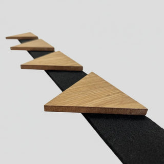 Dekorativt afslutningselement, MDF, Romscala Romb 253, 805 × 100 × 18 mm; 5 sæt