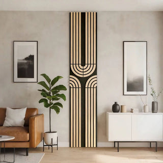Dekorativt akustikpanel Art Deco, MDF, Unic Spot, 2400 × 600 × 21 mm