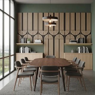 Dekorativt akustikpanel Art Deco, MDF, Unic Spot, 2400 × 600 × 21 mm