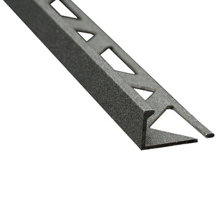 Fliseprofil i aluminium til afslutning af gulv- og vægfliser, SET S51, lige, 10 x 2500 mm