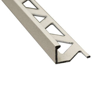 Fliseprofil i aluminium til afslutning af gulv- og vægfliser, SET S51, lige, 10 x 2500 mm