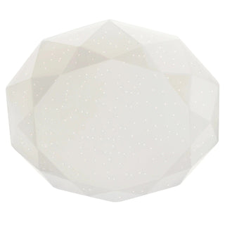 Emerald LED loftslampe, neutralt lys, hvid med blinkende effekt, moderne