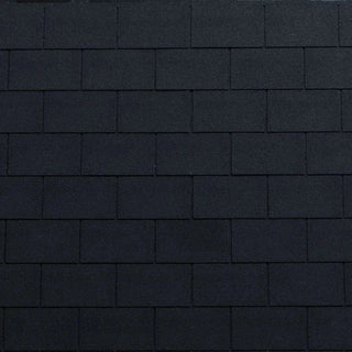 Bituminøse Shingles Tagpap, Tegola, Rektangulær, 3,05 m²/pakke, Sort