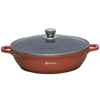 Schmitter gryde i støbt aluminium, Keramisk interiør, Brun, 3,5 L, 7,5x28 cm